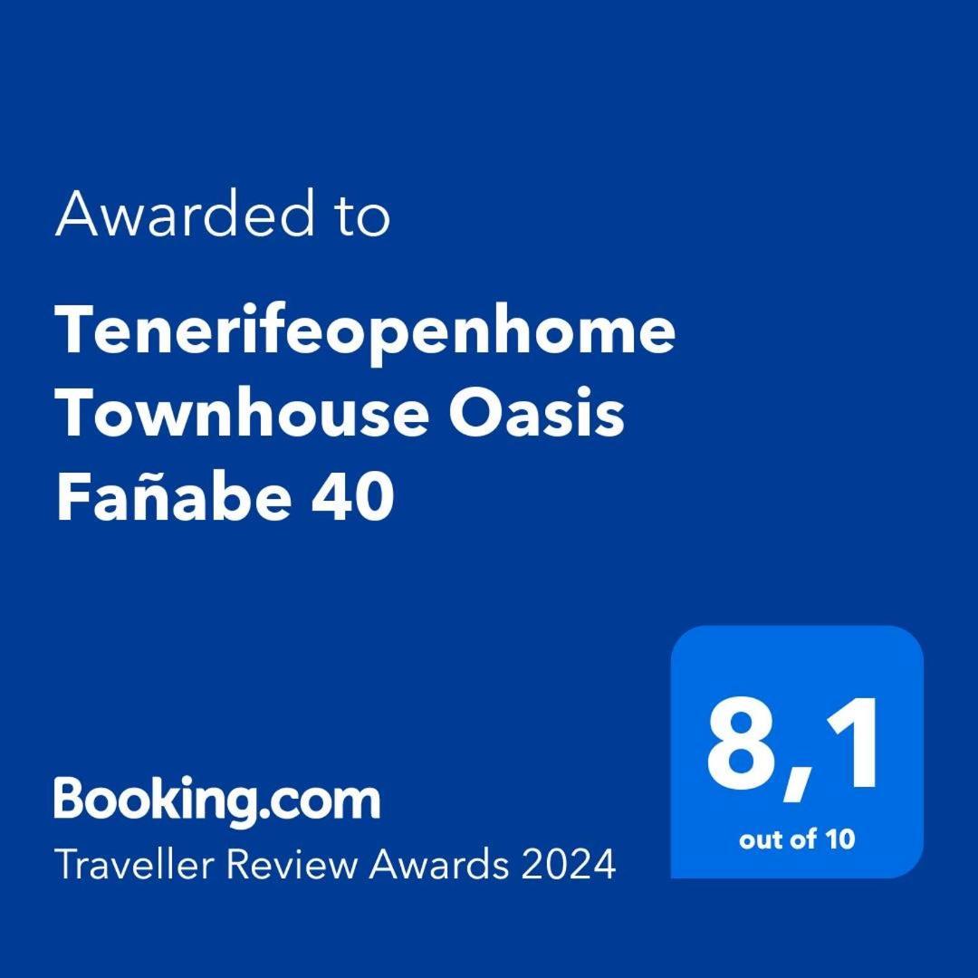 Tenerifeopenhome Townhouse Oasis Fanabe 40 Costa Adeje  Ngoại thất bức ảnh